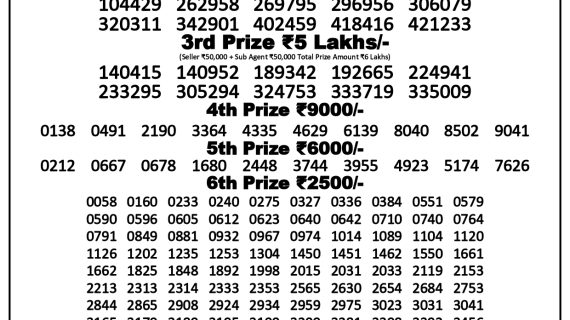 Download Result of Punjab State Dear Rakhi Bumper 13-08-2022 Draw at 6:00Pm (1St Prize Rs 2.5 Crore A251459 Has Been Sold By https://punjablottery.in)